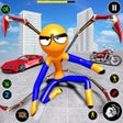 プログラムのアイコン：Stickman Rope Hero Games …