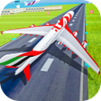 Иконка программы: Fly Plane Flight Simulato…