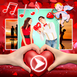 プログラムのアイコン：Love Video Maker with Mus…