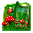 ไอคอนของโปรแกรม: Red Mushroom Green Theme