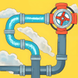أيقونة البرنامج: Flow of Water:Connect Pip…
