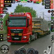 أيقونة البرنامج: Euro Cargo Truck Driving …