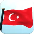 Turkey Flag 3D Free Wallpaper