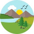 أيقونة البرنامج: Serenity Falls New Tab