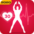 プログラムのアイコン：HIIT Cardio Workout at Ho…