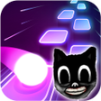 Icon of program: Cartoon cat - Hop tiles r…