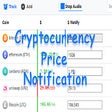 Cryptocurrency Price Notification