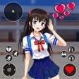 プログラムのアイコン：Anime Girl High School Li…