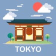 Ikona programu: Tokyo Travel Guide and Ma…