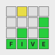 程序图标：5 Letter - Word Puzzles