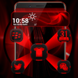 Ikona programu: Dark Red Launcher Theme