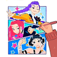 Иконка программы: Kpop Demon Draw and Color…