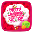 程序图标：GO SMS CHRISTMAS CAT THEM…