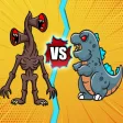 Siren Head vs Godzilla