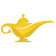 Symbol des Programms: Alaadin lamp