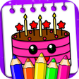 Icon of program: Party Coloring Book & Dra…