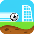 Kick Ball Goal-Fling Soccer
