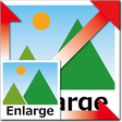 أيقونة البرنامج: Enlarge & Correct Image
