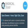 Icon of program: Radical Test - Add Elemen…