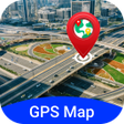 程序图标：GPS Maps - Live Navigatio…