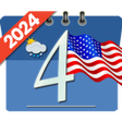 USA Calendar with Holidays 2021