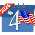 Иконка программы: USA Calendar with Holiday…