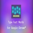 Icon of program: Type Fast Words