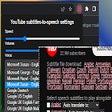 YouTube Subtitle Reader