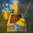 Programın simgesi: Graveyard Cleaning: ASMR …