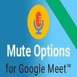 Mute Options for Google Meet™