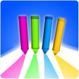 프로그램 아이콘: Pencil Color Run: Pen Rus…