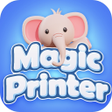 Programikonen: Magic Printer-Cute Elepha…