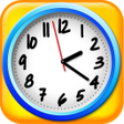 ไอคอนของโปรแกรม: clock game for kids