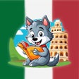 أيقونة البرنامج: Italian - learn words eas…