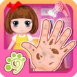 Bellas hand care salon game icon