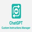 Icon of program: ChatGPT Custom Instructio…