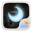 プログラムのアイコン：Z-Neon Theme GO Weather E…