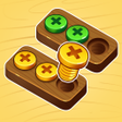 Wood Screw Color Sort Puzzle icon