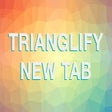 Trianglify New Tab