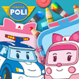 Programın simgesi: Robocar Poli: Painting Fu…