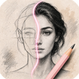 Icoon van programma: Sketch Steps: AI Loomis D…