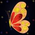 أيقونة البرنامج: Draw Glitter Paint - Spar…
