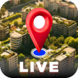 أيقونة البرنامج: Live Street Map View Came…