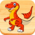 程序图标：Dino Puzzle - childrens g…