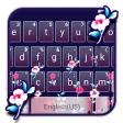 Flower Pattern Keyboard Theme