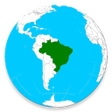 プログラムのアイコン：GeoAtlas - Geografia do B…