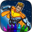 程序图标：Superhero Glitter Colorin…
