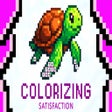 Colorizing: Satisfaction icon