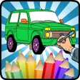 プログラムのアイコン：Coloring Russian Cars Coo…