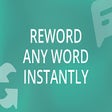 ไอคอนของโปรแกรม: Rewording Tool